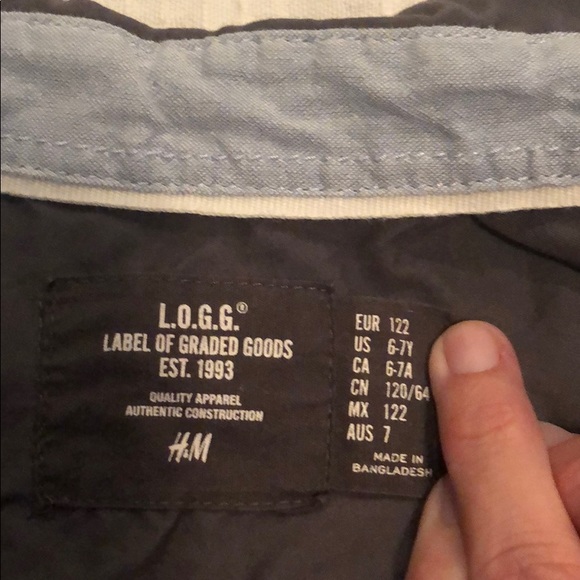 H&M Gray button down - Picture 2 of 2